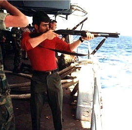 Me on the Coral Sea, 1983